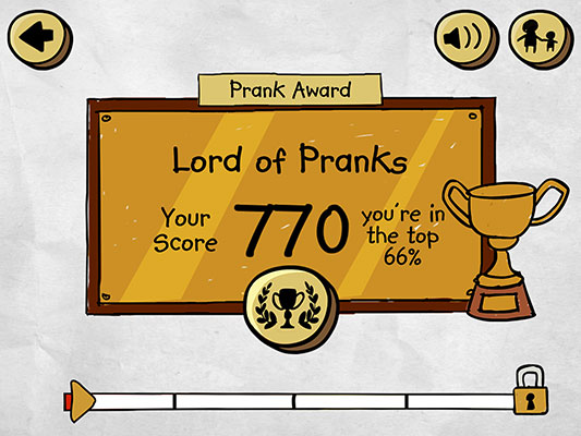 Prank Awards Screen