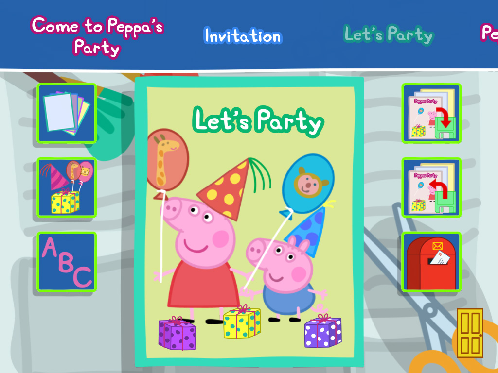 peppa pigs party time game