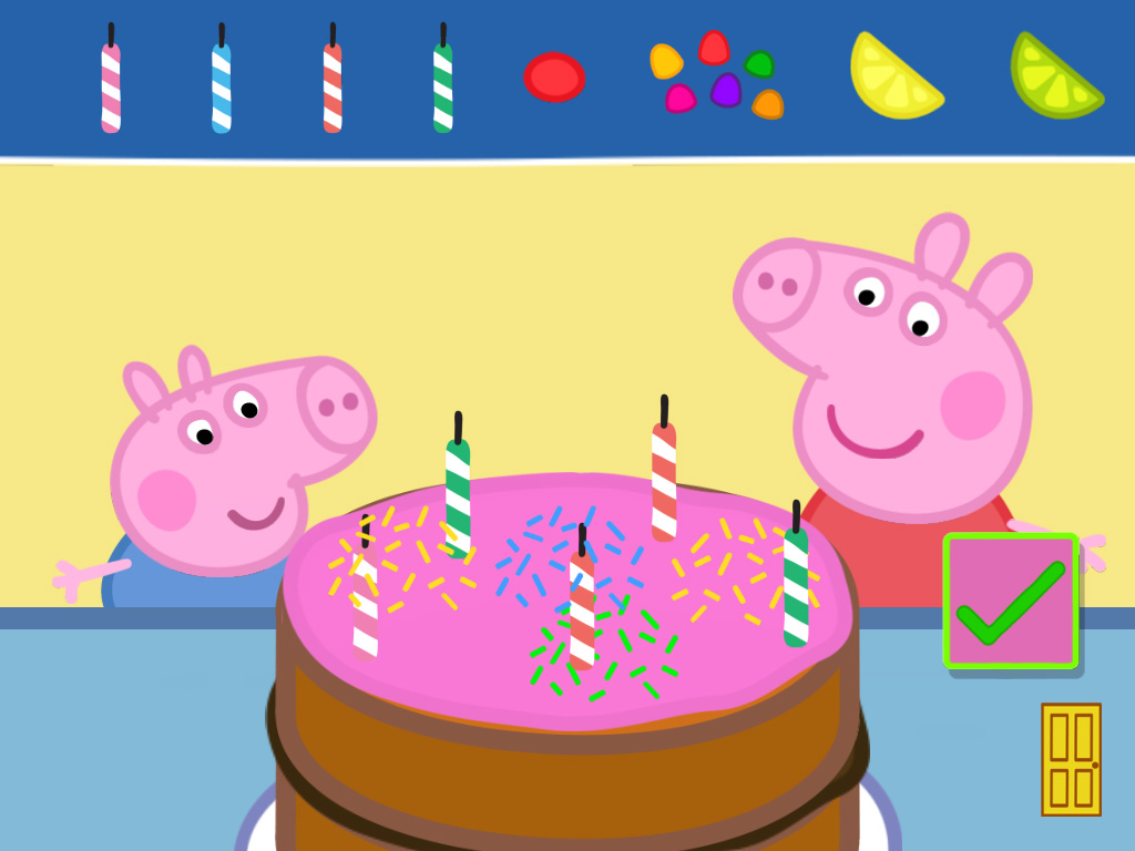 peppa pigs party time game