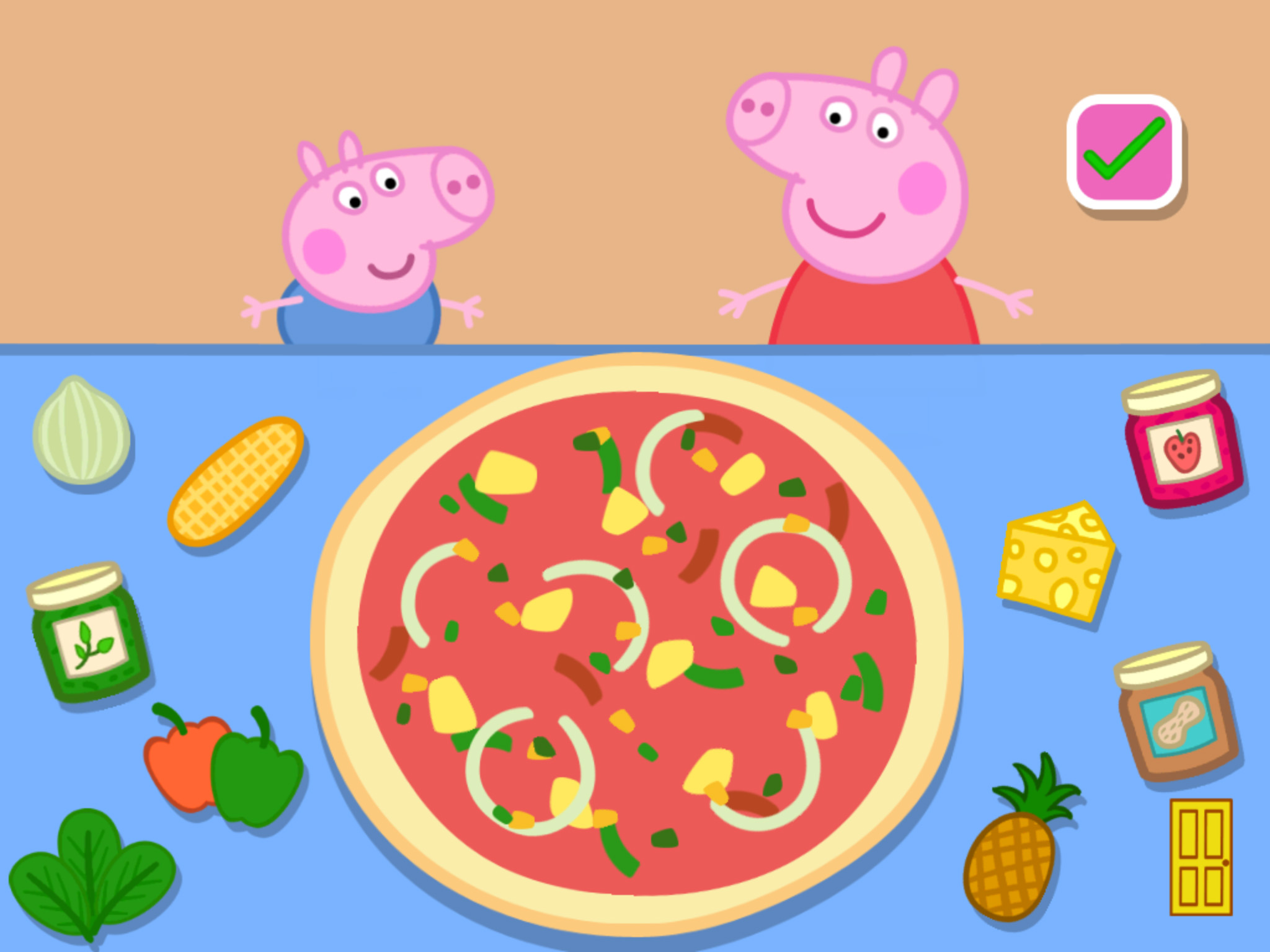 Peppa Pig's Holiday app